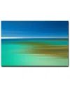 Ready2hangart Blur Stripes Xxi Wrapped Canvas Wall Art By Tristan Scott