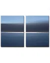 Ready2hangart Blur Stripes Xxxiii 2pc Wrapped Canvas Wall Art By Tristan Scott