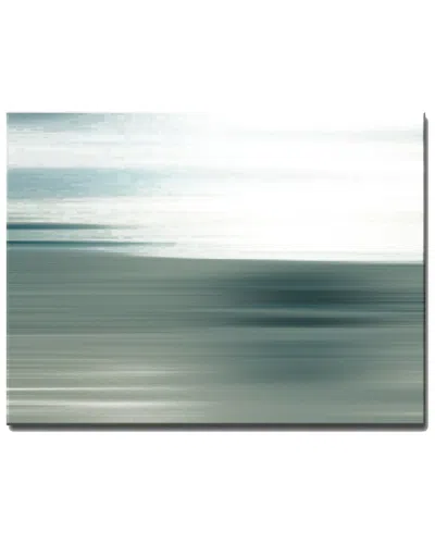 Ready2hangart Blur Stripes Xxxix Wrapped Canvas Wall Art By Tristan Scott In Multi