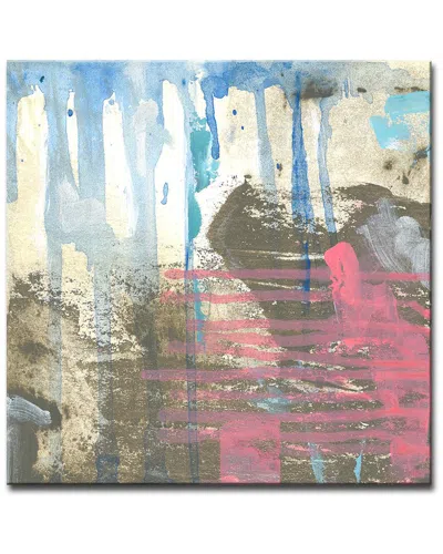 Ready2hangart Browns, Blues & Pink Wrapped Canvas Wall Art By Leslie Owens