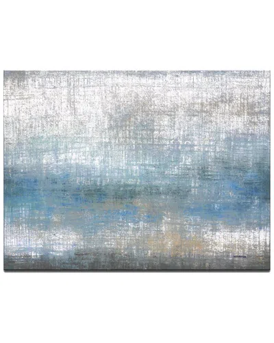 Ready2hangart Buckroe Beach Wrapped Canvas Wall Art By Norman Wyatt In Blue