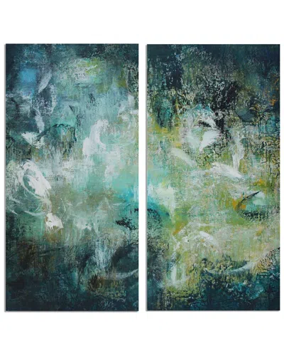 Ready2hangart Bueno Exchange Lxx-c 2pc Wrapped Canvas Wall Art By Tristan Scott