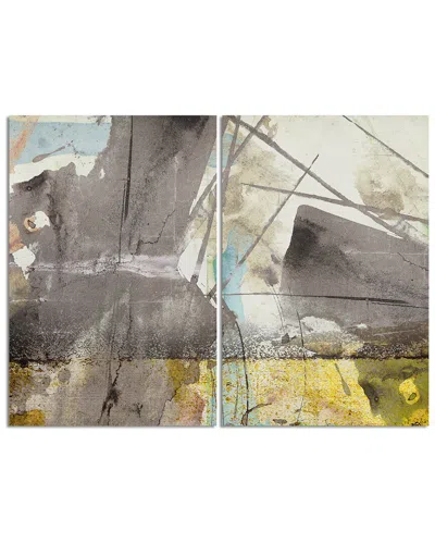 Ready2hangart Bueno Exchange Xliii 2pc Wrapped Canvas Wall Art By Tristan Scott