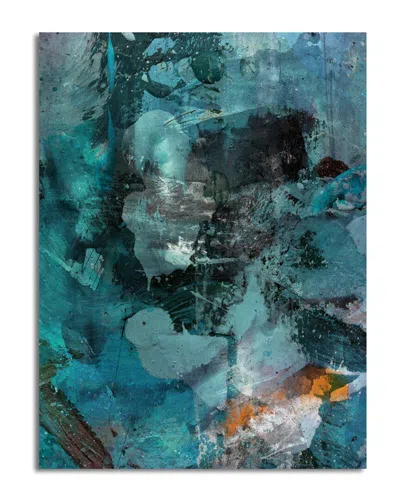 Ready2hangart Bueno Exchange Xlviii Wrapped Canvas Wall Art In Blue