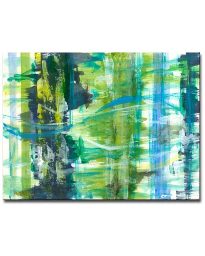 Ready2hangart Calming Chaos Wrapped Canvas Wall Art By Leslie Owens In Multi