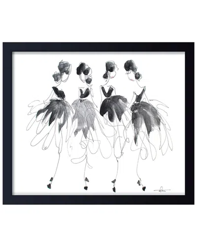 Ready2hangart Cancan No 1 Framed Print Wall Art In Black