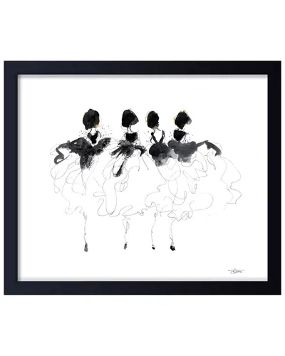 Ready2hangart Cancan No 4 Framed Print Wall Art In Black