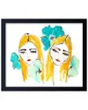 Ready2hangart Cara And Carina Framed Print Wall Art