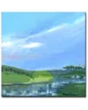 Ready2hangart Checkered Reflections Wrapped Canvas Wall Art By Leslie Owens