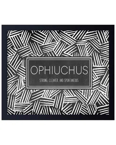Ready2hangart Chichi Zodiac Framed Print Wall Art - Ophiuchus By Chichi Decor