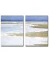 Ready2hangart Coast At Dawn 2pc Wrapped Canvas Wall Art By Norman Wyatt