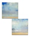Ready2hangart Coastal Downpour B Wrapped Canvas Wall Art