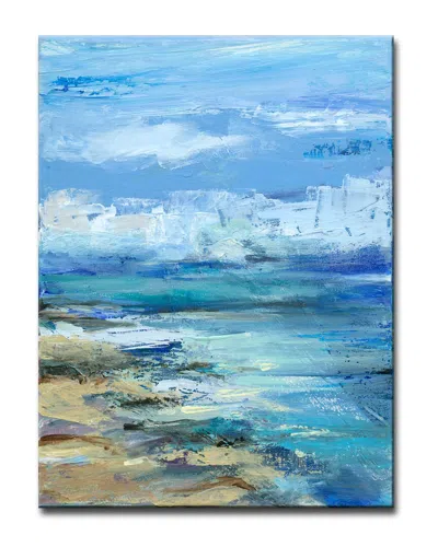 Ready2hangart Coastal Shores Wrapped Canvas Wall Art By Leslie Owens In Multi