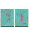 Ready2hangart Compatible I/ii Wrapped Canvas Wall Art By Leslie Owens