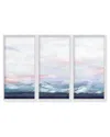 Ready2hangart Cool Horizon Triptych By Jenny Westenhofer Wall Art