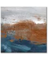 Ready2hangart Copperize Wrapped Canvas Abstract Wall Art In Multi