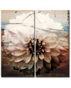 Ready2hangart Daisy 2pc Wrapped Canvas Wall Art By Tristan Scott