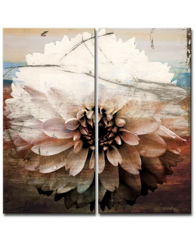 Ready2hangart Daisy 2pc Wrapped Canvas Wall Art By Tristan Scott