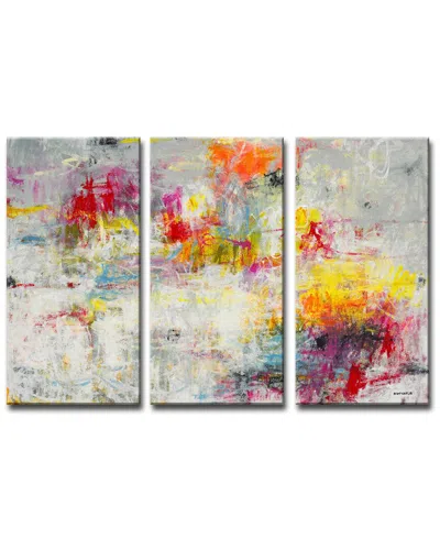 Ready2hangart Day In The Sun 3pc Wrapped Canvas Wall Art By Norman Wyatt In Multi