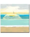 Ready2hangart Day Of Sailing Wrapped Canvas Wall Art By Leslie Owens