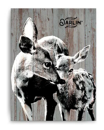Ready2hangart Deer Darlin Wrapped Canvas Wall Art By Olivia Rose