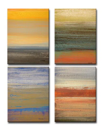 Ready2hangart Destiny I-iv 4pc Wrapped Canvas Wall Art By Norman Wyatt