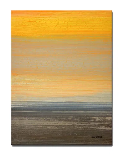 Ready2hangart Destiny Wrapped Canvas Wall Art By Norman Wyatt In Yellow