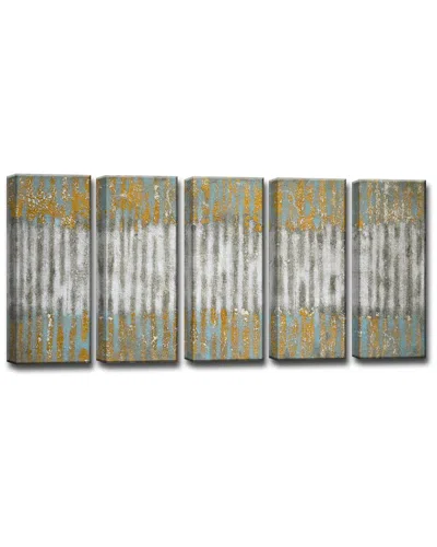 Ready2hangart Driftwood 5pc Wrapped Canvas Wall Art By Norman Wyatt