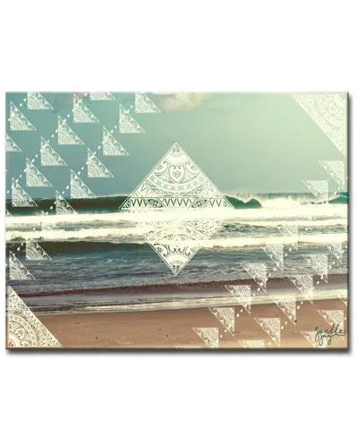 Ready2hangart Energy Of The Ocean Wrapped Canvas Wall Art By Joelle Joy In Multi