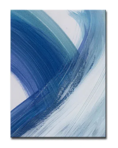 Ready2hangart Enjoy The Ride Wrapped Canvas Wall Art By Karen Moehr In Blue