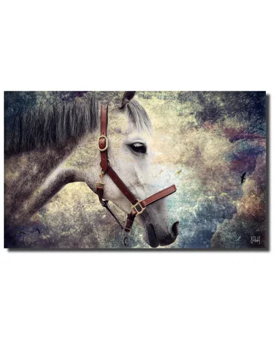 Ready2hangart Equestrian Saddle Ink Psxiv Canvas Wall Art By Tristan Scott In Multi