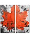 Ready2hangart Fall Ink Xxiii Wrapped Canvas Wall Art By Tristan Scott