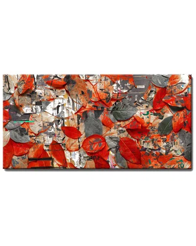 Ready2hangart Fall Ink Xxiv Wrapped Canvas Wall Art By Tristan Scott