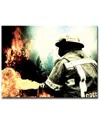 Ready2hangart Fire And Rain Wrapped Canvas Wall Art By Joelle Joy