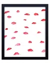 Ready2hangart Flying Lips Framed Print Wall Art