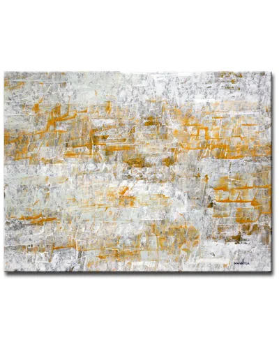 Ready2hangart Footprints I Wrapped Canvas Wall Art By Norman Wyatt In Multi