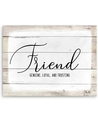 Ready2hangart Friend Wrapped Canvas Wall Art By Olivia Rose In Neutral