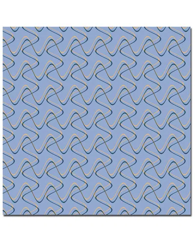 Ready2hangart Geometric Study Xviii 2pc Wrapped Canvas Wall Art By Tristan Scott In Blue