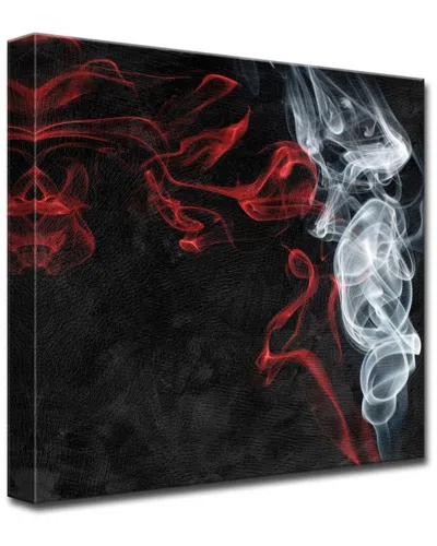 Ready2hangart Glitzy Mist Vi Wrapped Canvas Wall Art By Tristan Scott In Black