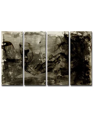 Ready2hangart Glitzy Mist Xix Wrapped Canvas Wall Art By Tristan Scott In Brown