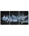 Ready2hangart Glitzy Mist Xliv Wrapped Canvas Wall Art By Tristan Scott