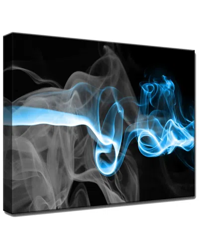 Ready2hangart Glitzy Mist Xlix Wrapped Canvas Wall Art By Tristan Scott In Black