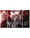 Ready2hangart Glitzy Mist Xlvi Wrapped Canvas Wall Art By Tristan Scott