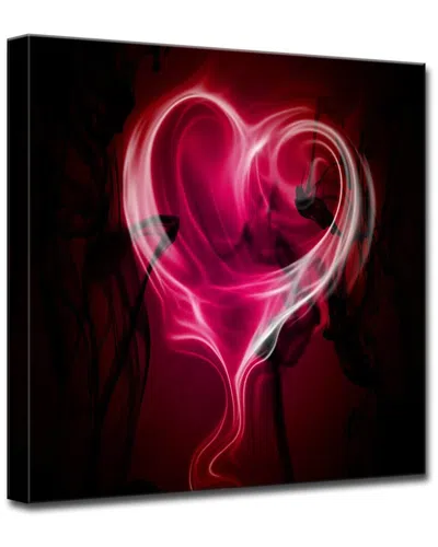 Ready2hangart Glitzy Mist Xlvii Wrapped Canvas Wall Art By Tristan Scott In Black