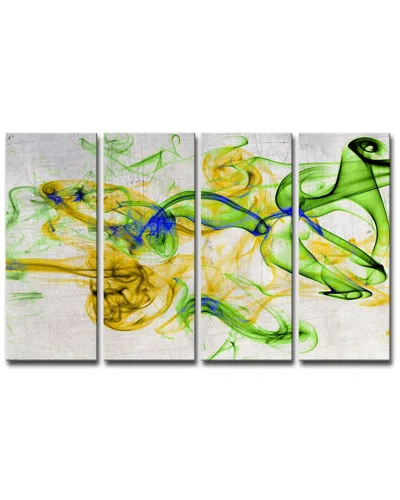 Ready2hangart Glitzy Mist Xv Wrapped Canvas Wall Art By Tristan Scott In Multi