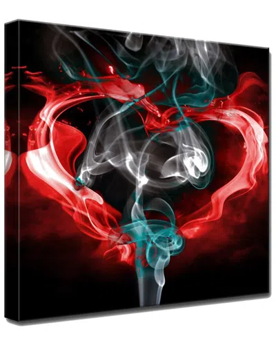 Ready2hangart Glitzy Mist Xxx Wrapped Canvas Wall Art By Tristan Scott In Black