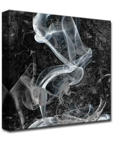 Ready2hangart Glitzy Mist Xxxii Wrapped Canvas Wall Art Set In Black