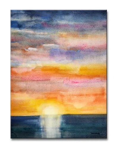 Ready2hangart Glorious Sunset Wrapped Canvas Wall Art By Norman Wyatt In Multi