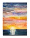 Ready2hangart Glorious Sunset Wrapped Canvas Wall Art By Norman Wyatt