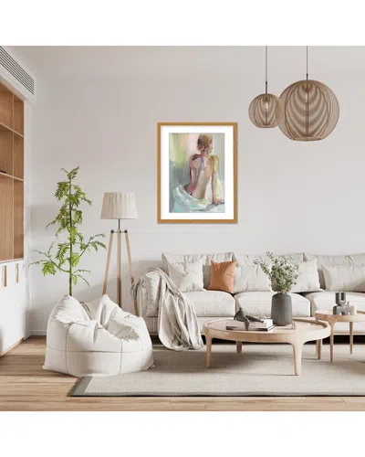Ready2hangart Grace In Pose: A Portrait Of Feminine Elegance By Jenny Westenhofer Wall Art In Neutral